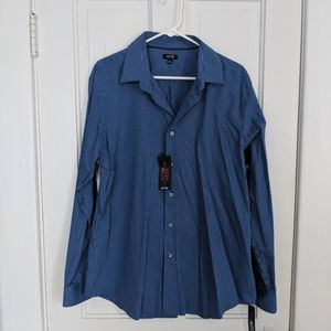 Apt. 9 Striped, Long Sleeved Mens Dress Shirt